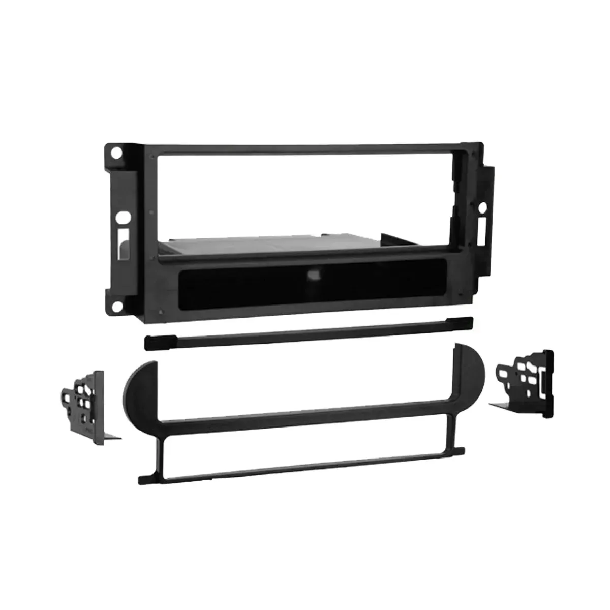 Metra 99-6507 Single DIN Dash Kit w/ AXTO-CH1 Interface Harness and Antenna Adapter