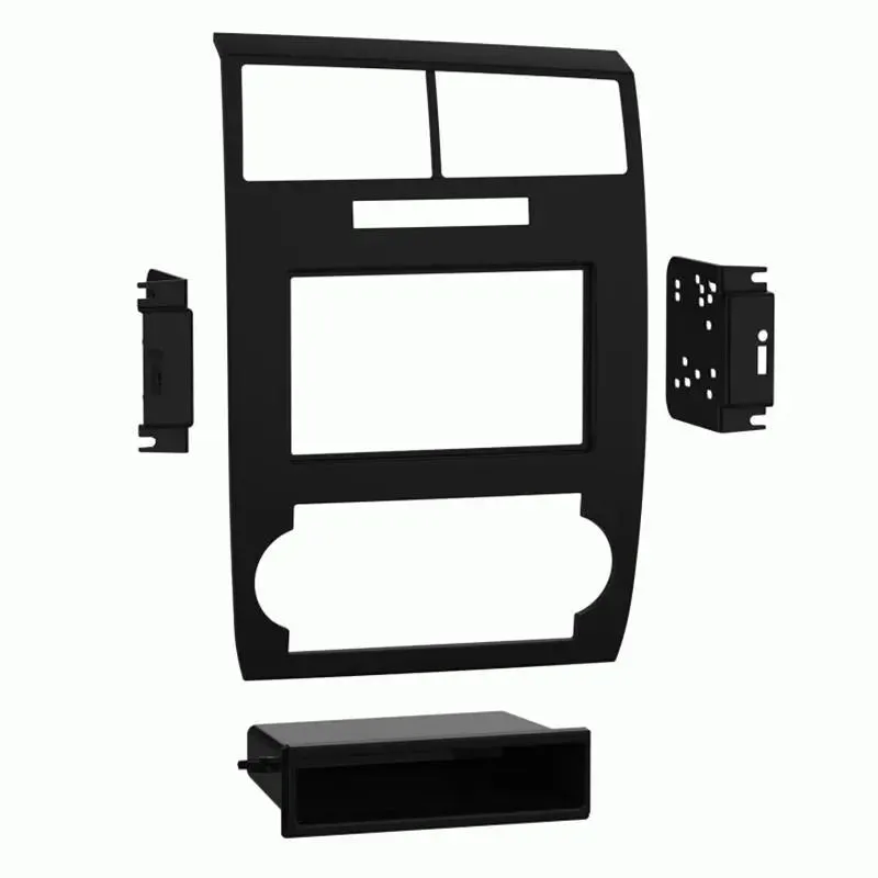 Metra 99-6548CF 1-2 DIN Dash Kit for Dodge Charger/Magnum (w/o NAV) 05-07