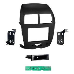 Metra 99-7014B 1/2 DIN Dash Kit for 2011-2014 Mitsubishi Outlander Sport Vehicles