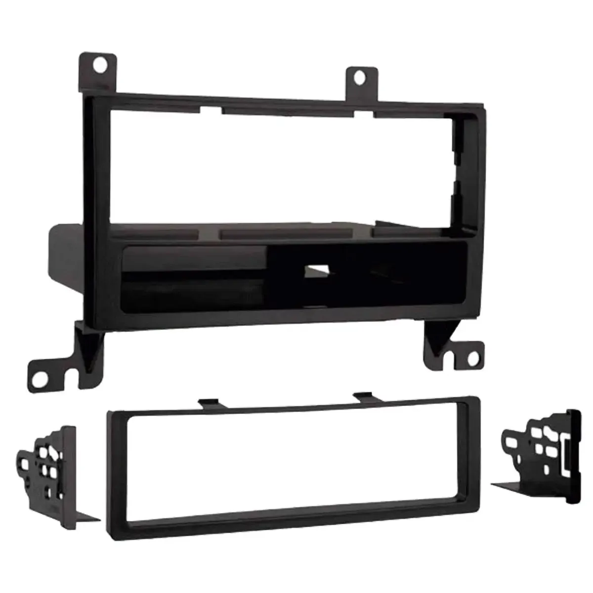 Metra 99-7325B Single DIN Dash Kit for Hyundai 2007-2012 w/ Wire Harness & Antenna Adapter