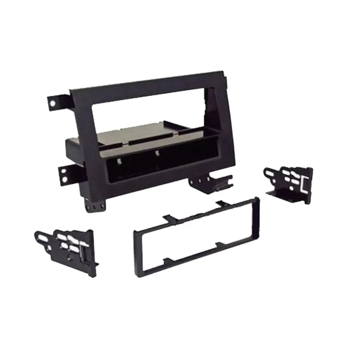 Metra 99-7870 1 or 2 DIN Installation Kit for 2005-2009 Honda Ridgeline Vehicles (Black)