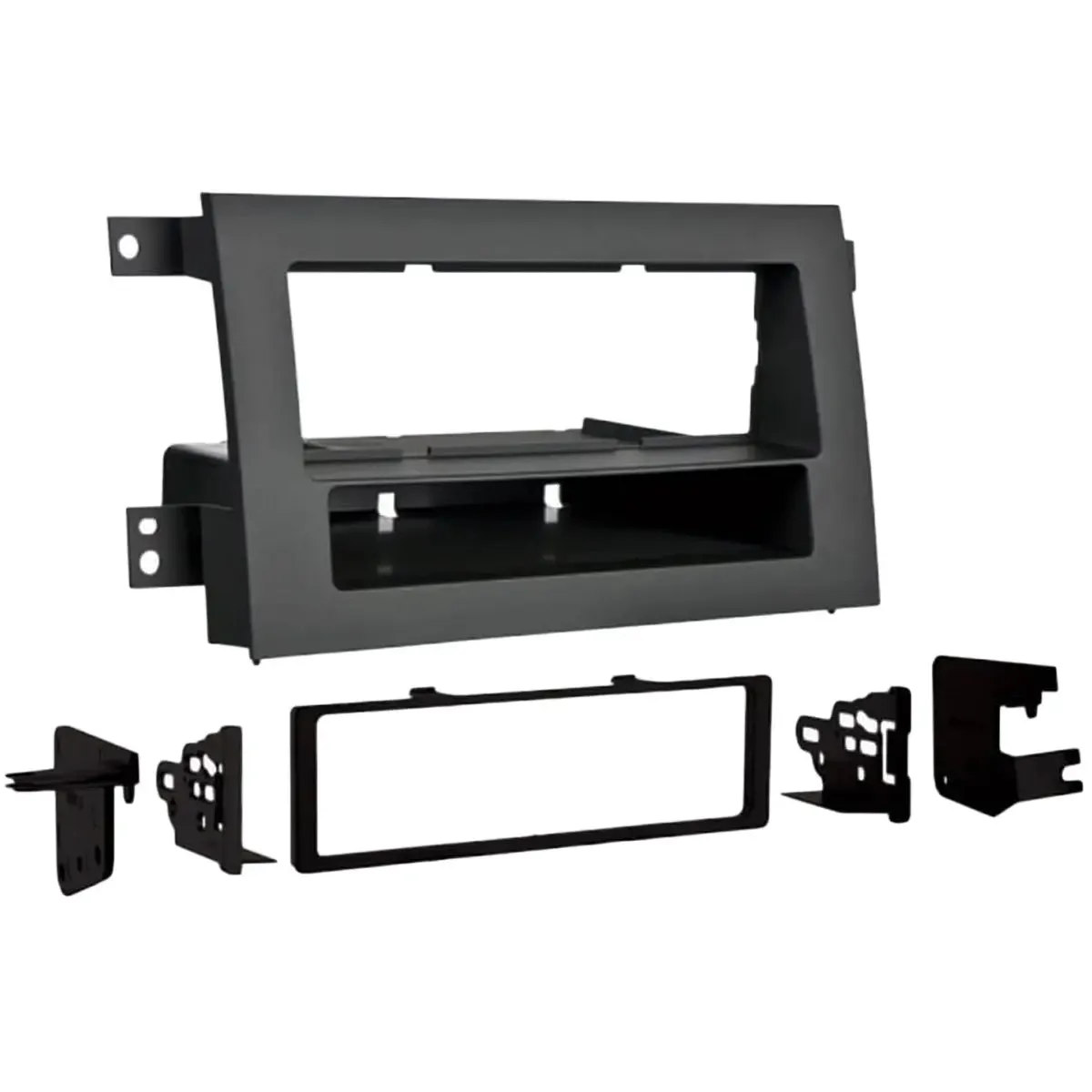 Metra 99-7870 1 or 2 DIN Installation Kit for 2005-2009 Honda Ridgeline Vehicles (Black)