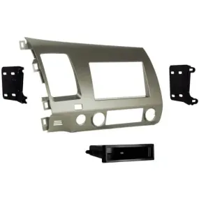 Metra 99-7871T Taupe Single/Double DIN Dash Kit for 06-11 Honda Civic