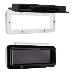 Metra 99-9003W White Weatherproof Marine Cover for Single DIN Radios