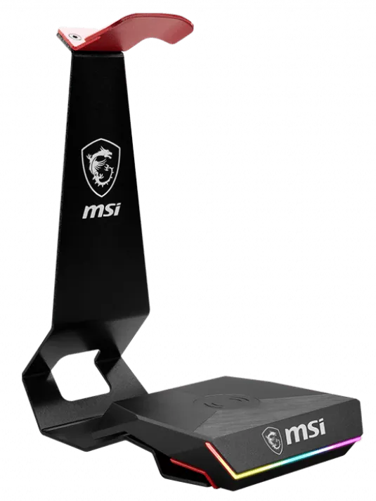 MSI IMMERSE HS01 COMBO HEADSET STAND   WIRELESS CHARGER