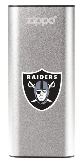 NFL Las Vegas Raiders: HeatBank<sup>®</sup> 3 Rechargeable Hand Warmer