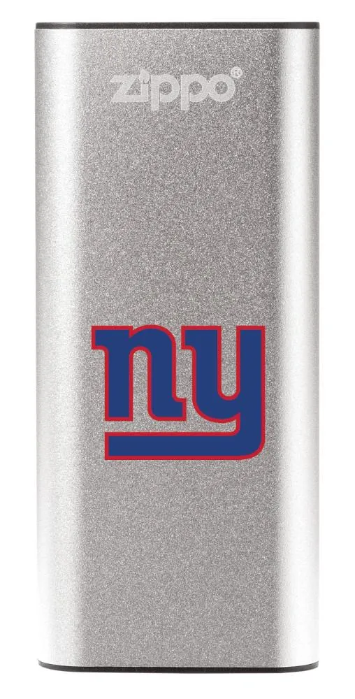NFL New York Giants: HeatBank<sup>®</sup> 3 Rechargeable Hand Warmer
