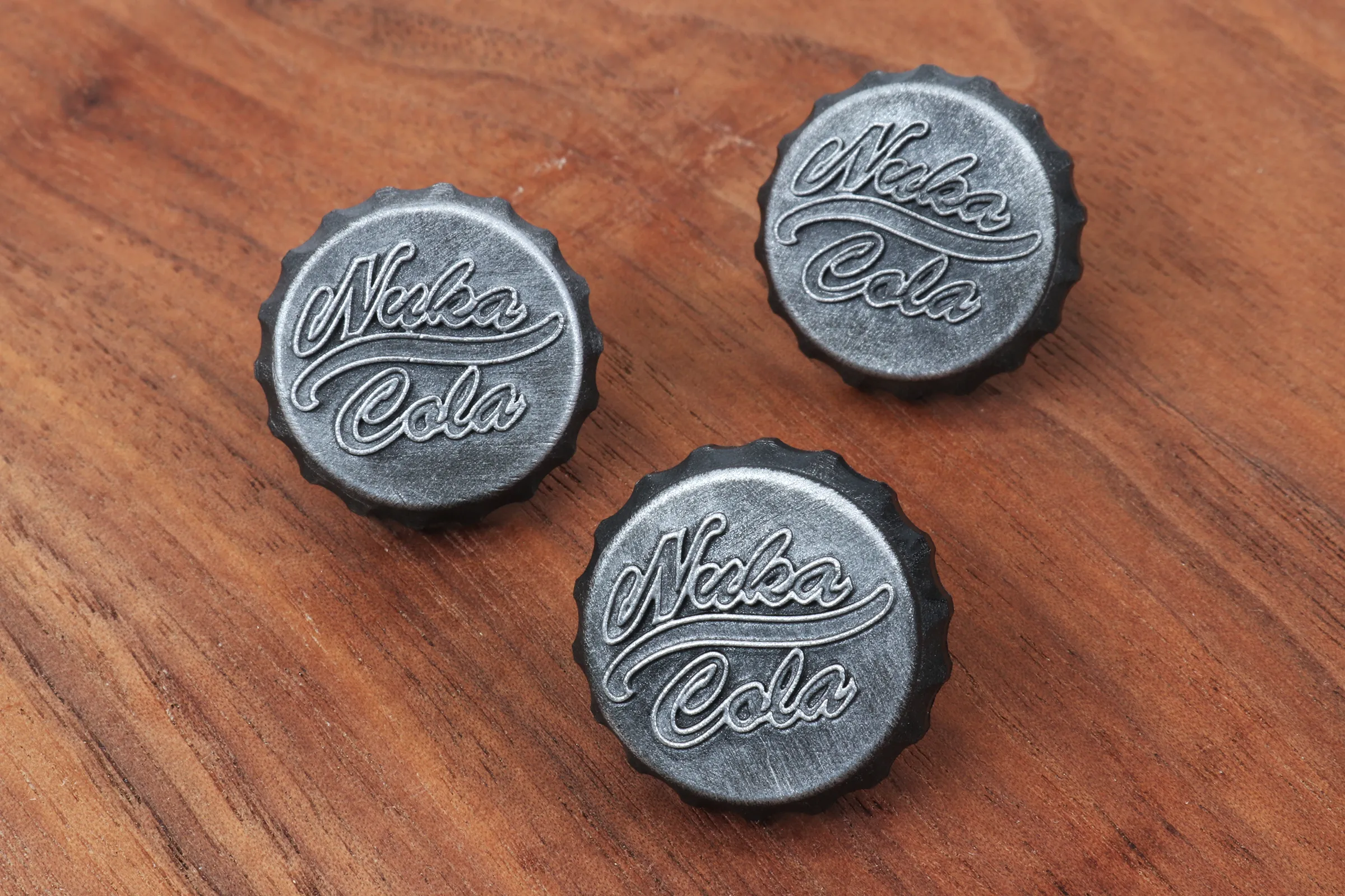 Nuka Cola Bottle Cap Pins - Fallout Series