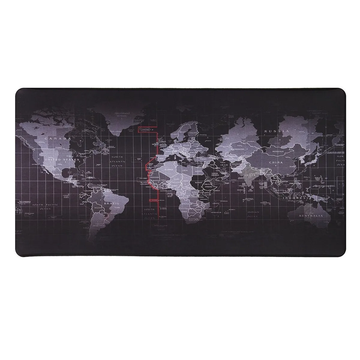 Old World Map Full Desk Coverage Gaming and Office Mousepad