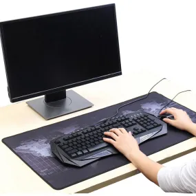 Old World Map Full Desk Coverage Gaming and Office Mousepad