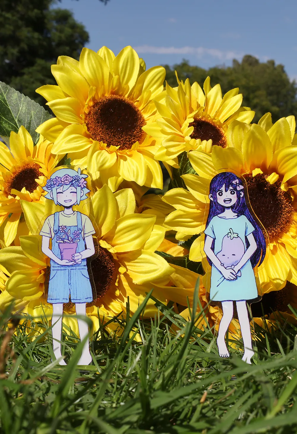 OMORI HEADSPACE Character Acrylic Stands