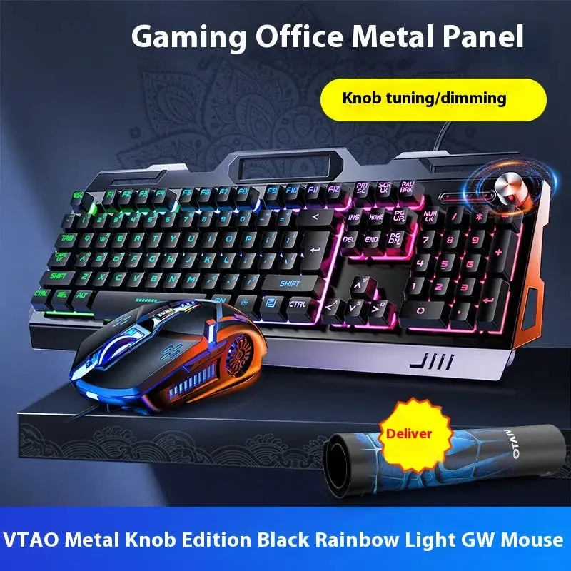 Optimize product title: Silver Eagle V2G5 Mechanical Keyboard Mouse Headset Combo
