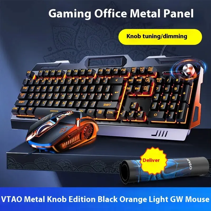 Optimize product title: Silver Eagle V2G5 Mechanical Keyboard Mouse Headset Combo