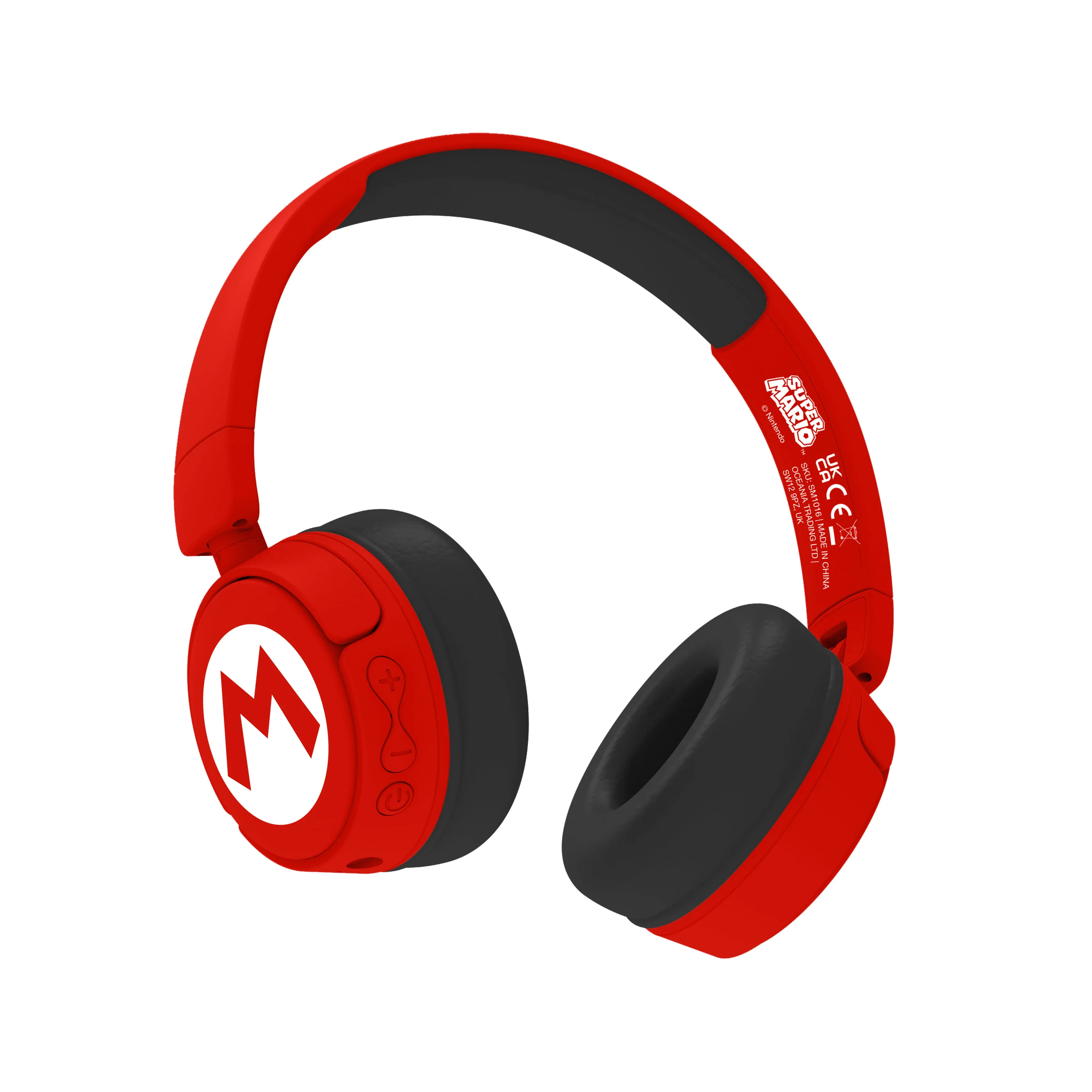 OTL Super Mario Kids Over-Ear Wireless Headphone - Red | SM1016