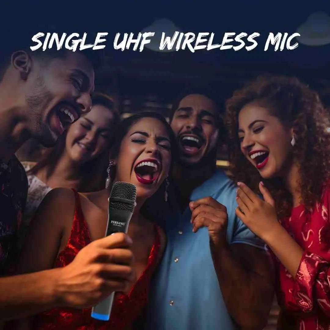 Persang Octane 9(8) Trolley Speaker 30 Watts RMS with UHF Wireless Mic, Upto 4 Hrs Playtime Supports Guitar | 20.32 CM Woofers with Remote Controls for Mic, AUX Connectivity | 1 Year Warranty