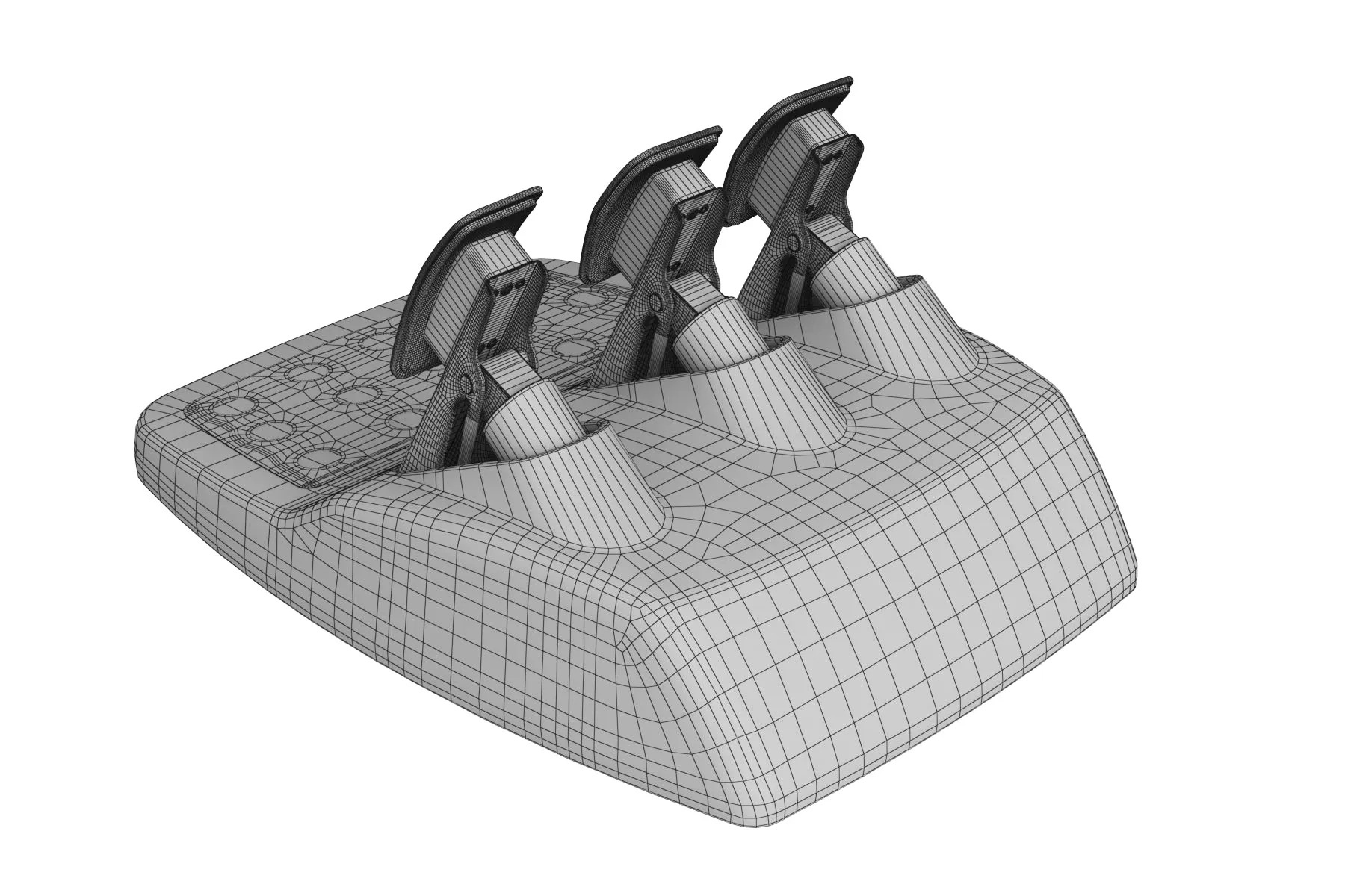 Playseat Challenge Black ActiFit Racing Simulator Seat 3D Model