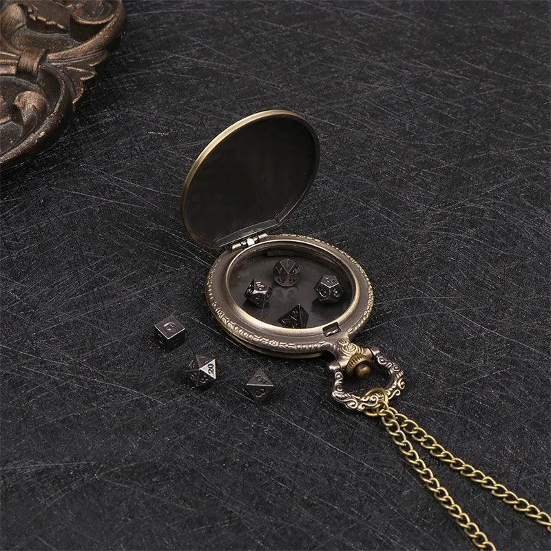 Pocket Watch And Mini Dice