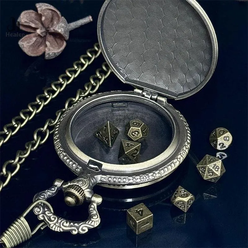 Pocket Watch And Mini Dice