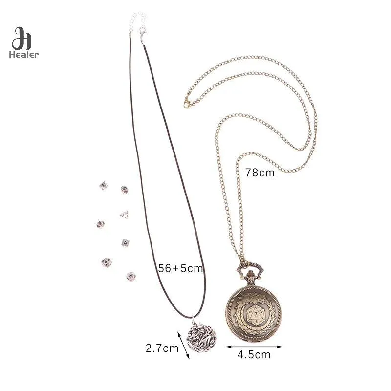 Pocket Watch And Mini Dice