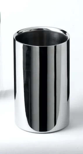 Polished St/St Wine Cooler 12 Dia X 18cm H