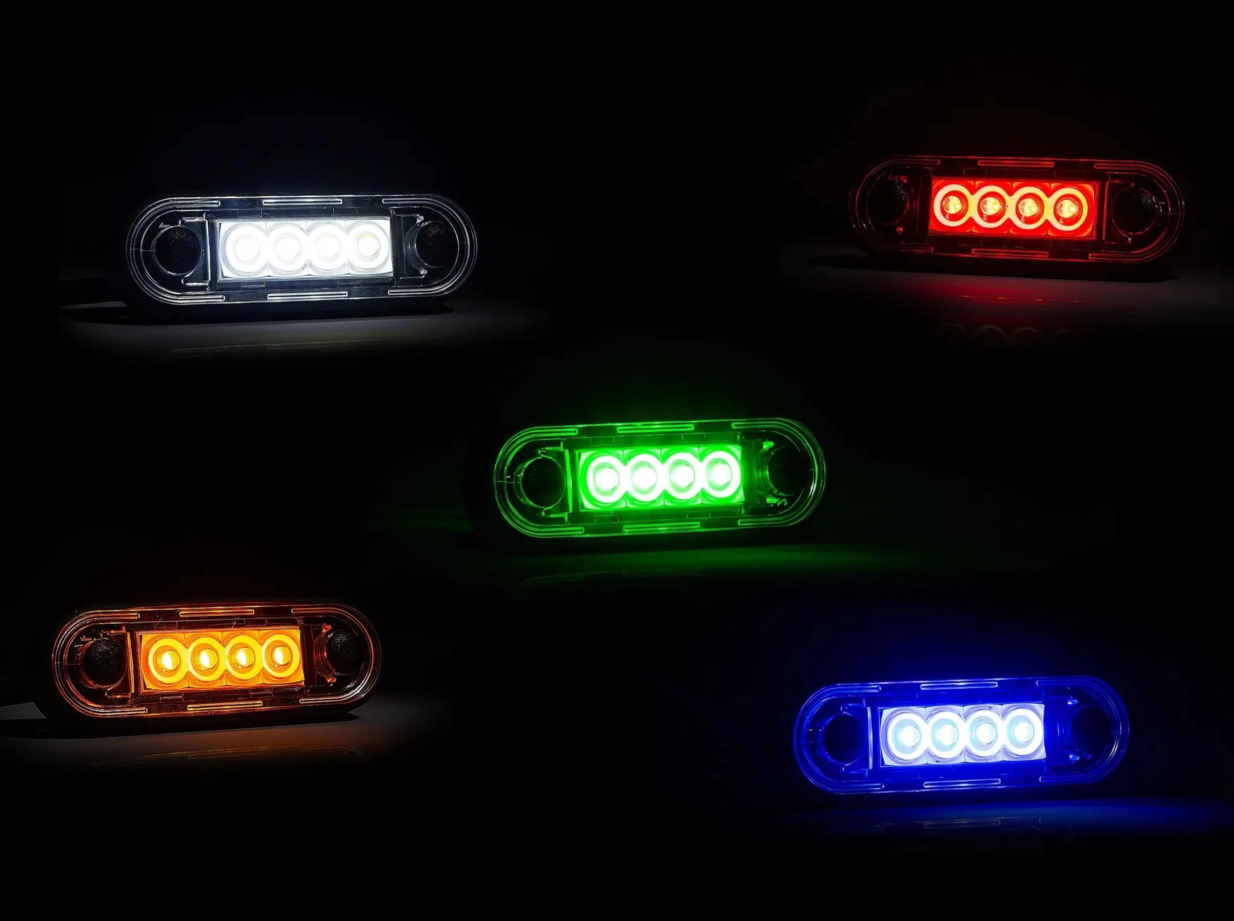 Premium LED Marker Light for Truck Bars & Bull Bars