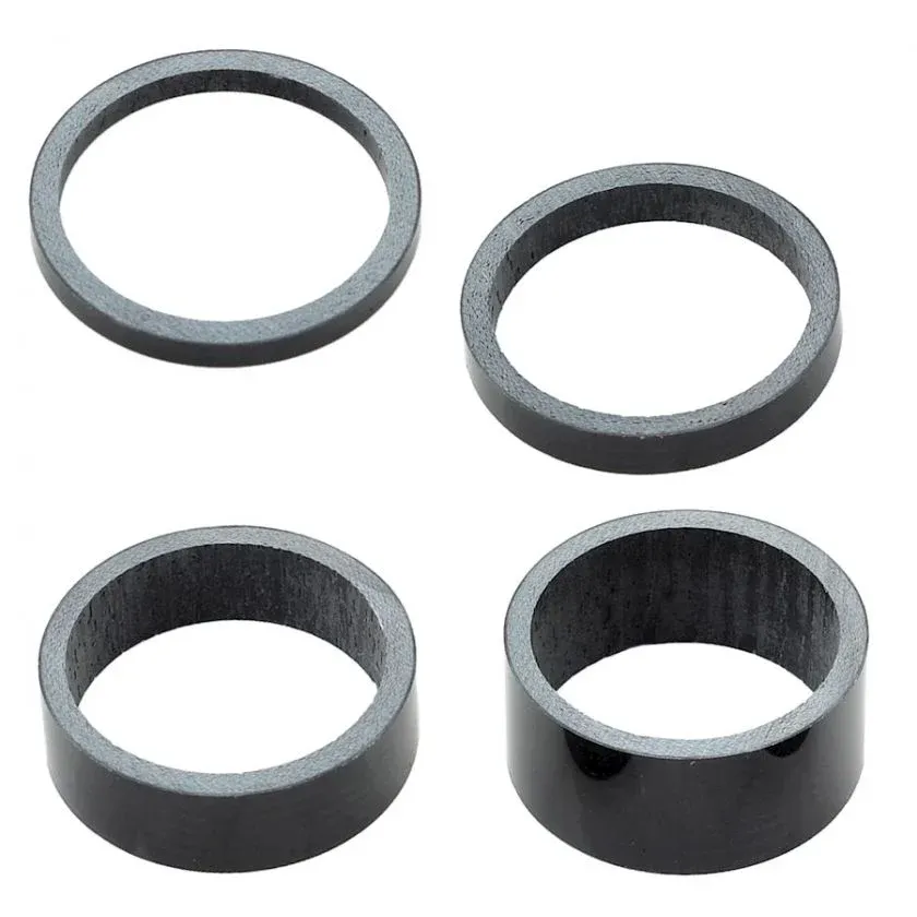 PRO SPACER SET - UD CARBON 1-1/8 3-5-10-15mm