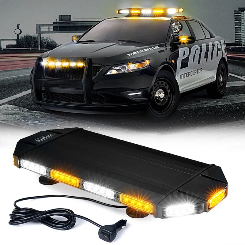 Professional LED Stealth Low Profile Roof Top Strobe Light Bar