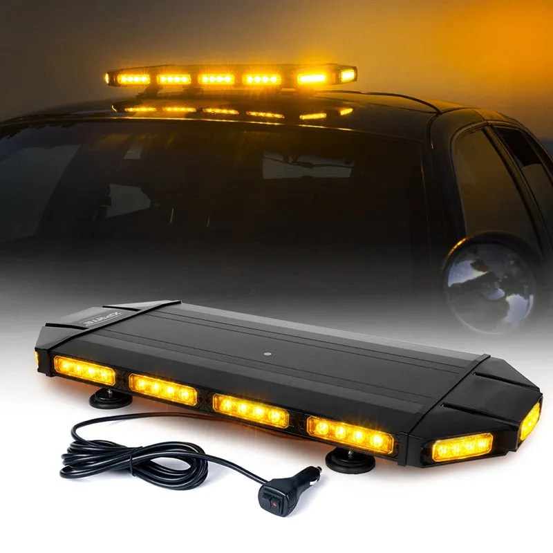 Professional LED Stealth Low Profile Roof Top Strobe Light Bar
