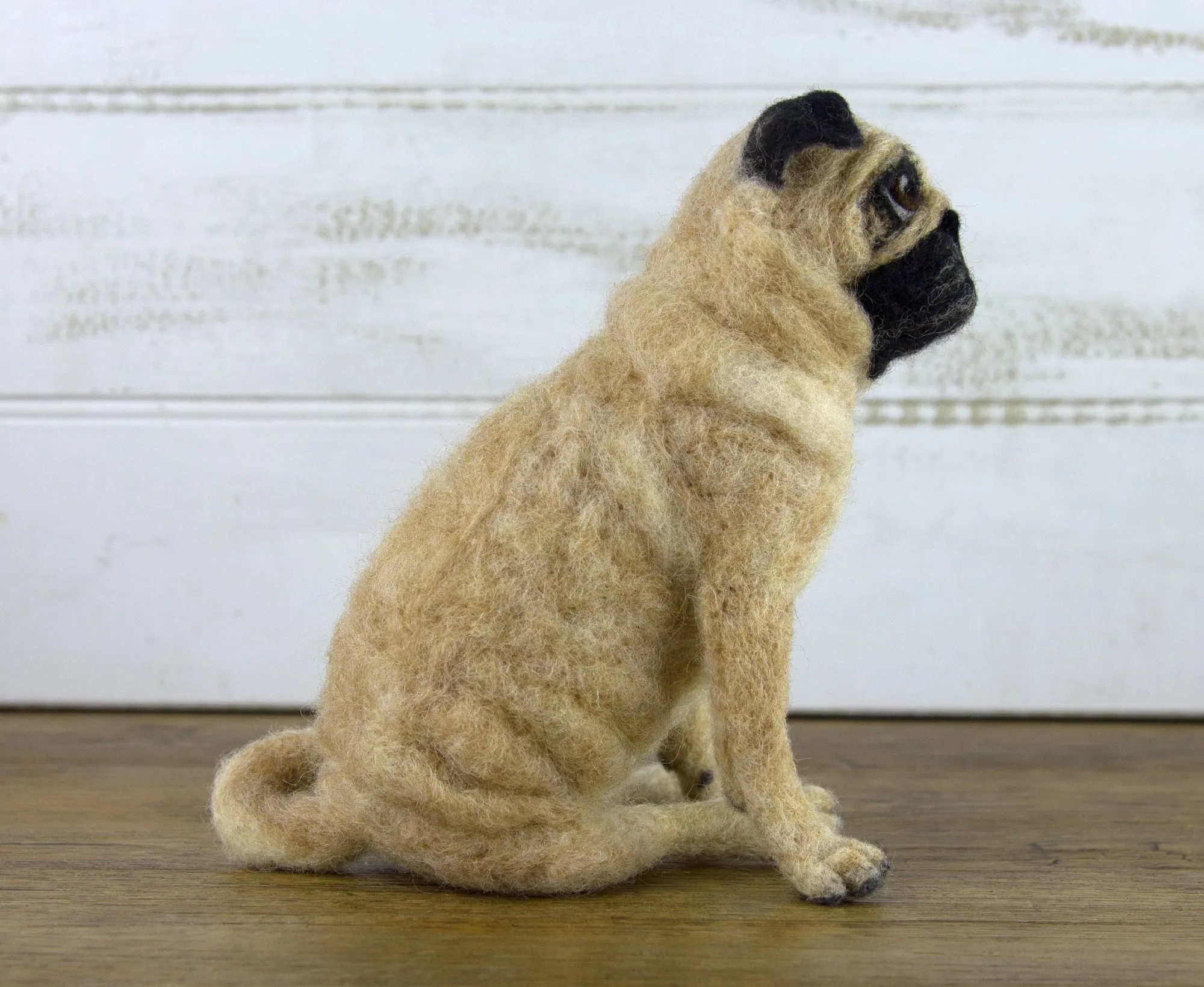 Pugsley The Pug | Needle Felting Kit