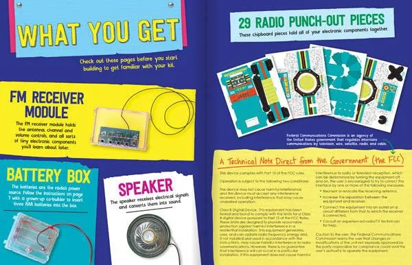 RADIO BOOMBOX Book & Maker Kit