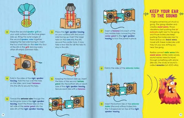 RADIO BOOMBOX Book & Maker Kit