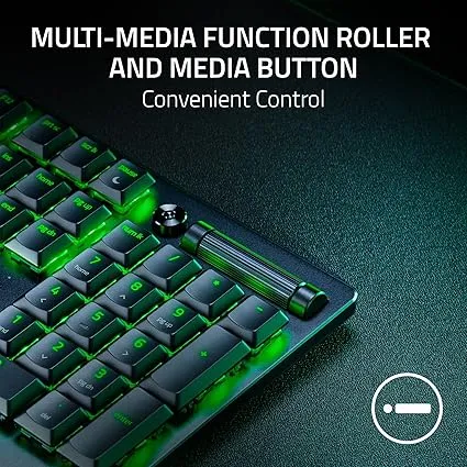 Razer DeathStalker V2 Pro Full Size Linear Red Switch Wireless Keyboard