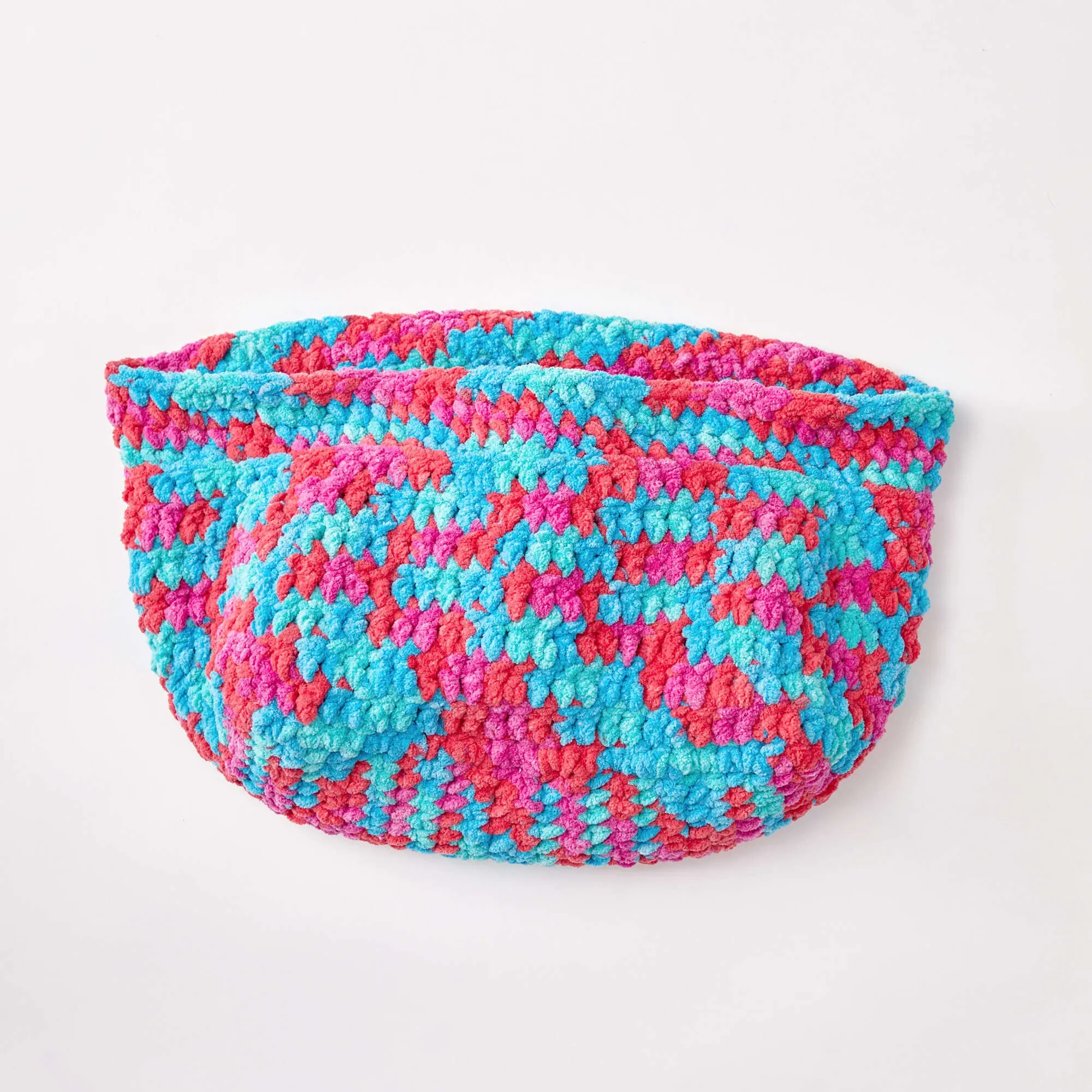Red Heart Crochet Stash Basket