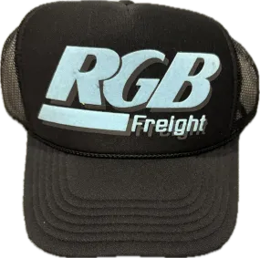 RGB Freight Black/Blue Trucker Hat - Authentic - New with Tags