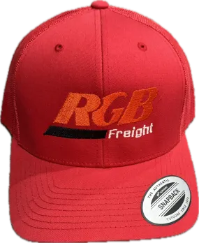 RGB Freight Party Mix Red Trucker Hat - Authentic - New with Tags