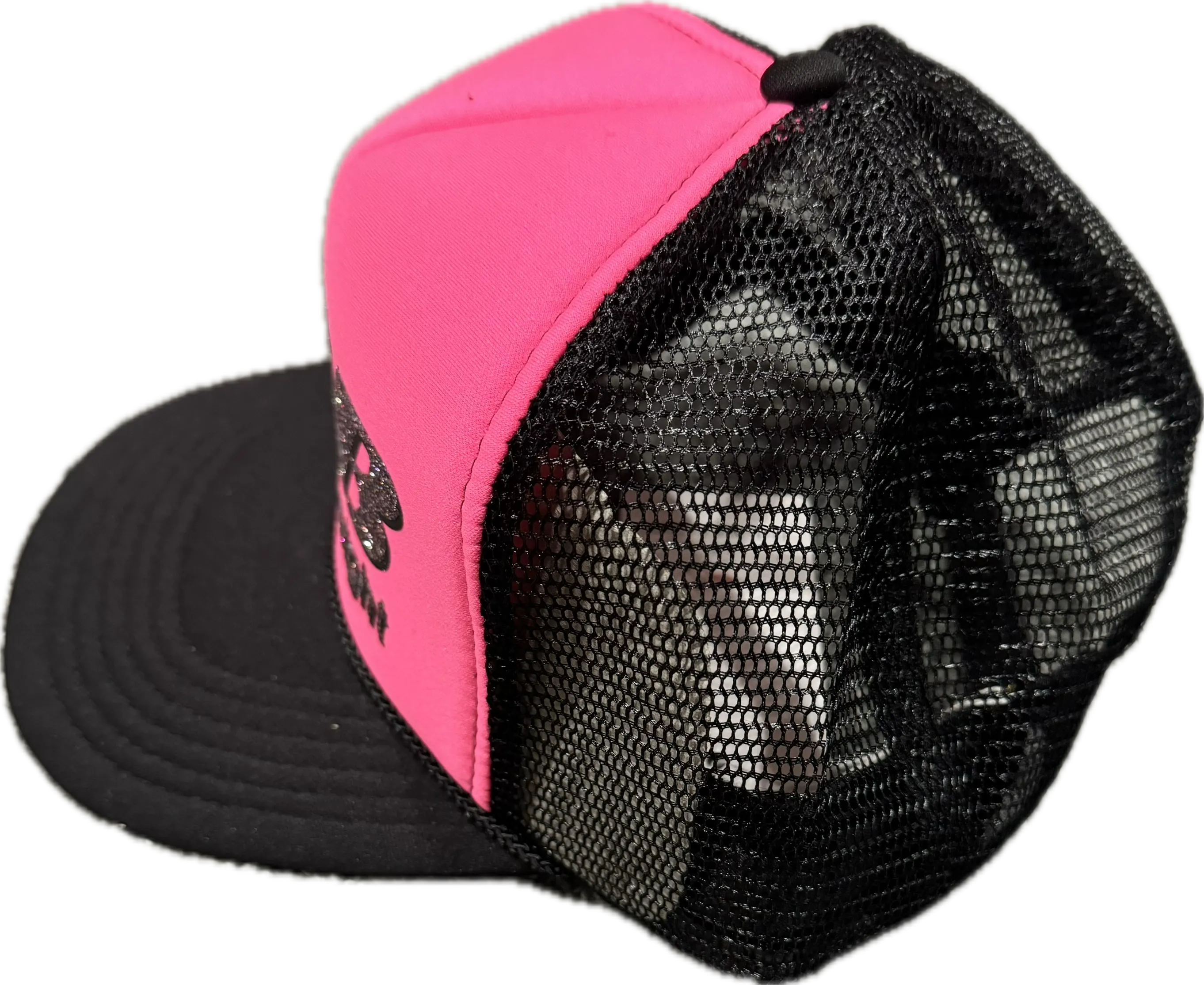 RGB FREIGHT PINK/BLACK SPARKLE TRUCKER - Authentic - New with Tags