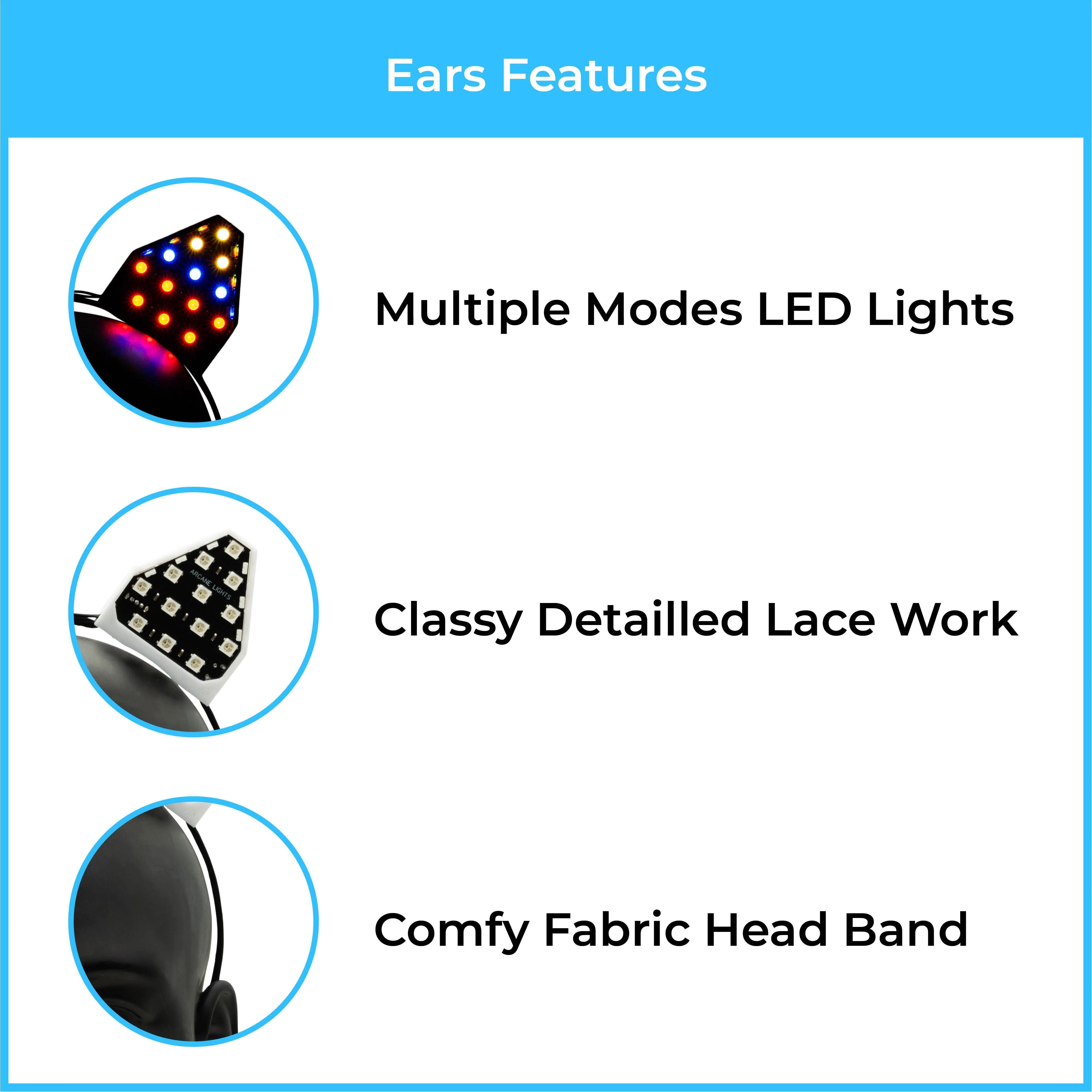 RGB White Ears