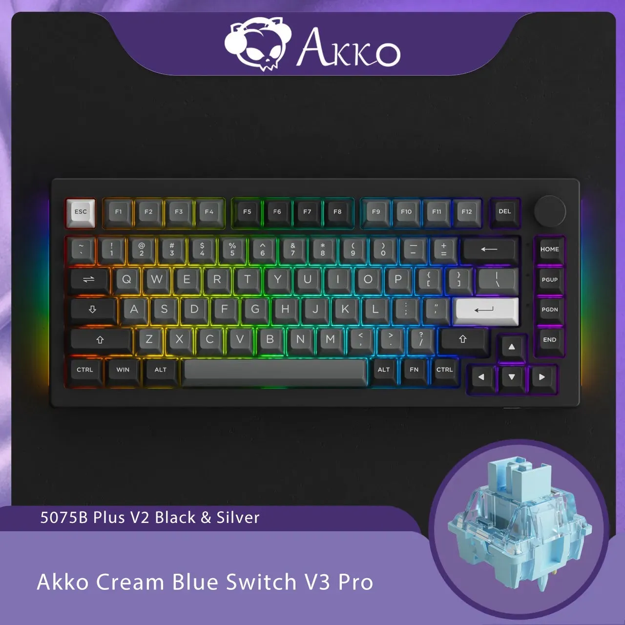 RGB Wireless Hot Swap Mechanical Gaming Keyboard