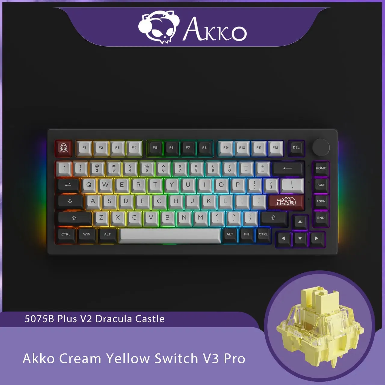 RGB Wireless Hot Swap Mechanical Gaming Keyboard