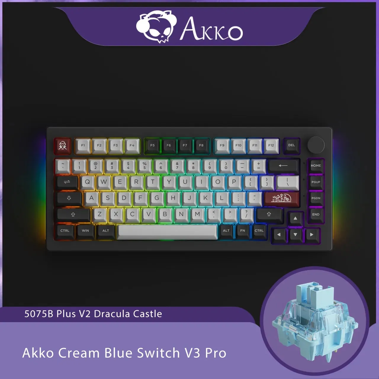 RGB Wireless Hot Swap Mechanical Gaming Keyboard
