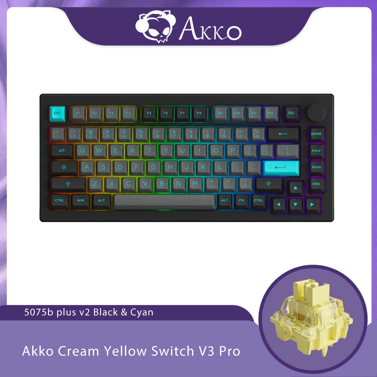 RGB Wireless Hot Swap Mechanical Gaming Keyboard