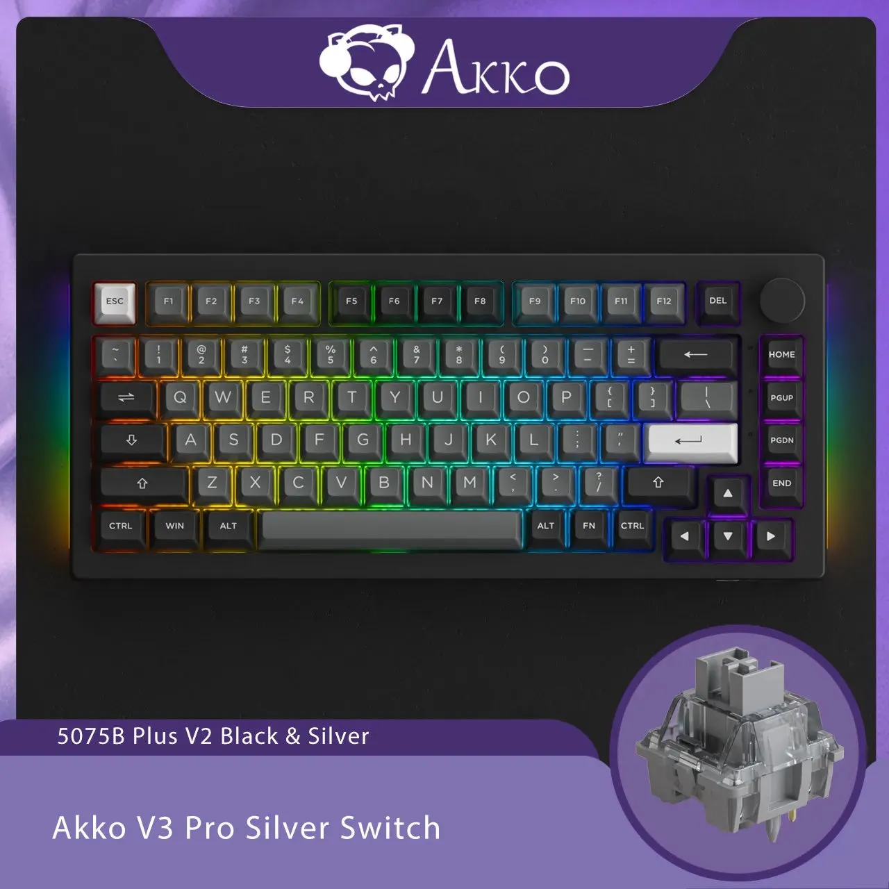 RGB Wireless Hot Swap Mechanical Gaming Keyboard