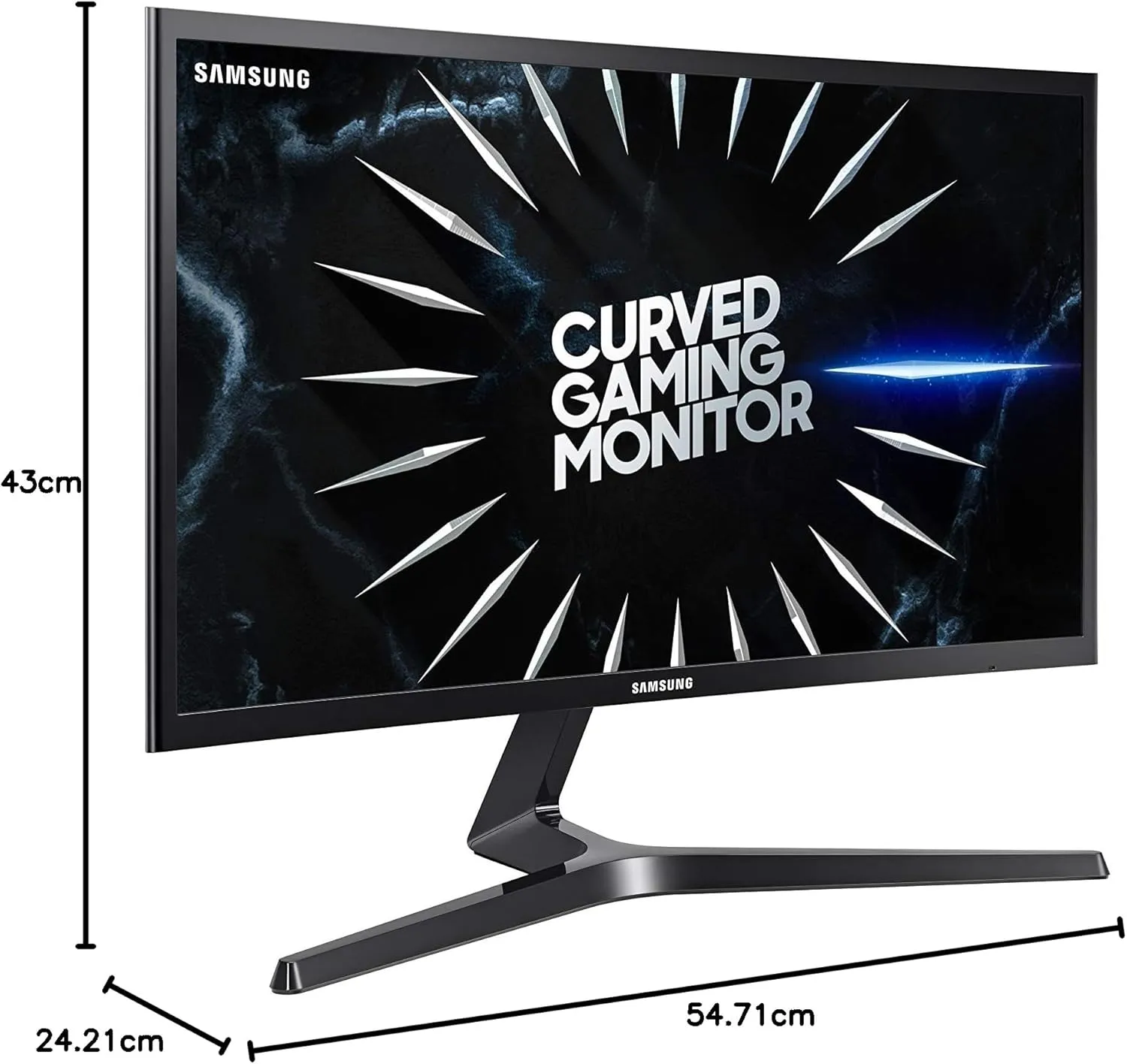 Samsung 24" LC24RG50FZRXXU CRG5 Curved FullHD 1080p Gaming Monitor
