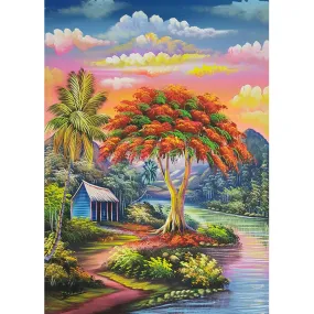 Scenery  - Full Round Diamond - 30x40CM