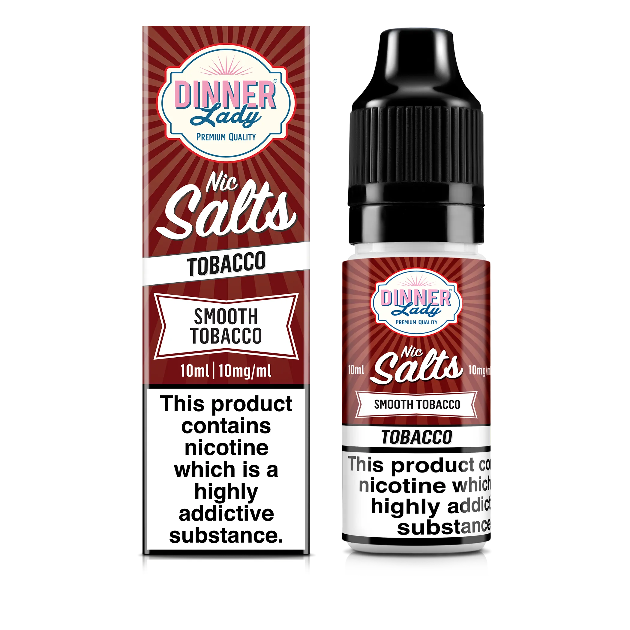 Smooth Tobacco Nic Salts 50:50 10ml E-Liquid