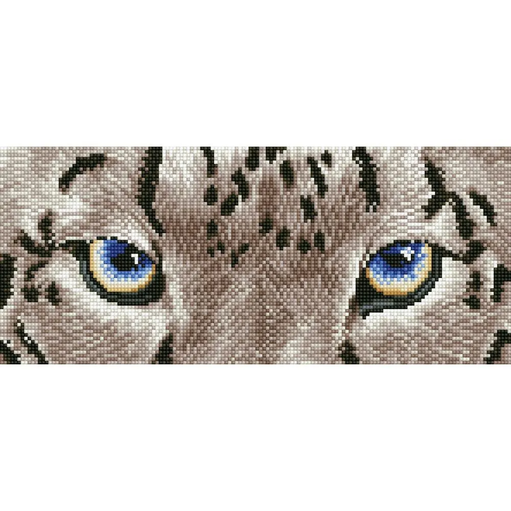 Snow Leopard Spy, Diamond Dotz
