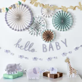 Soft Jungle Room Decorating Kit, 13 Count