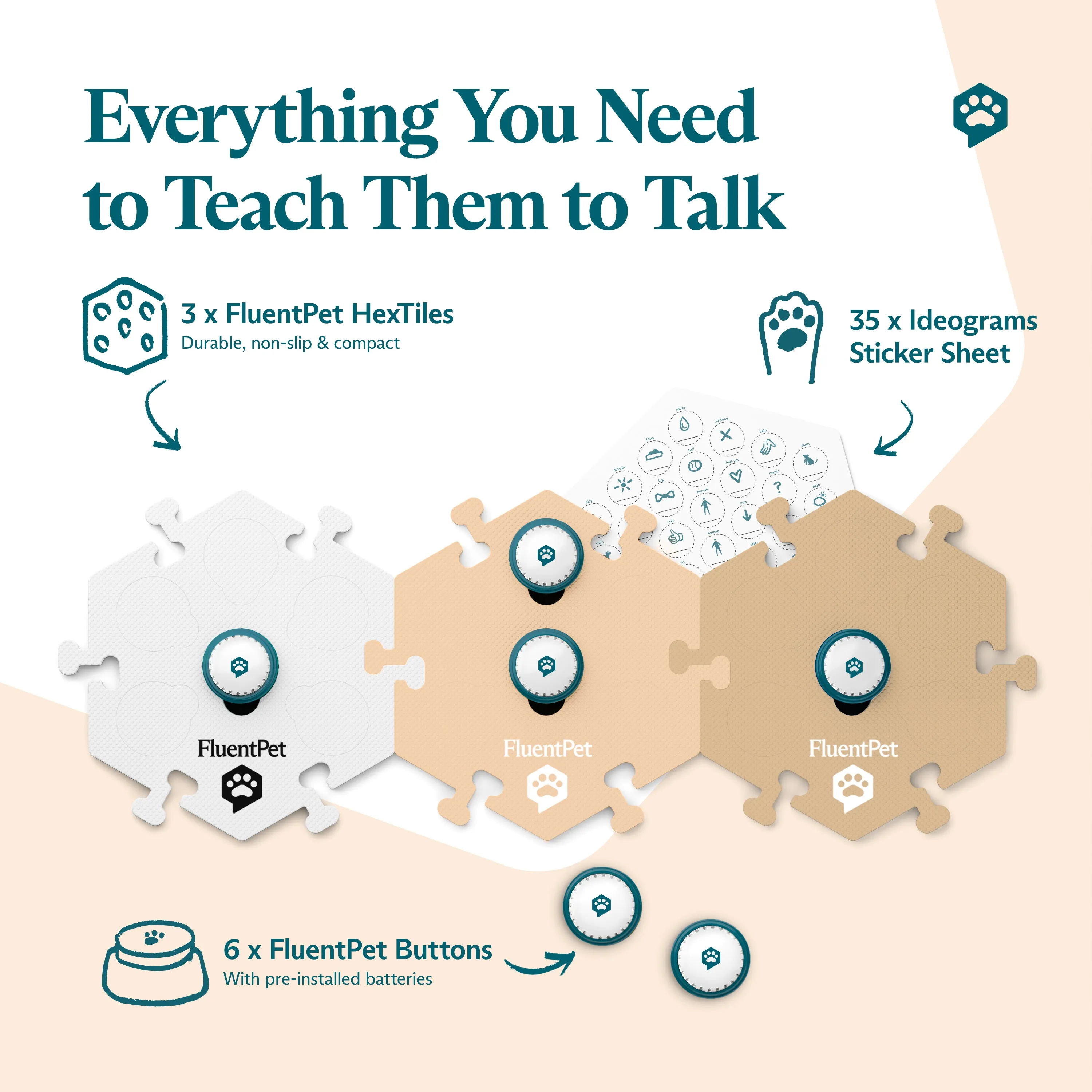 Speak Up Get Started Kit – Beige