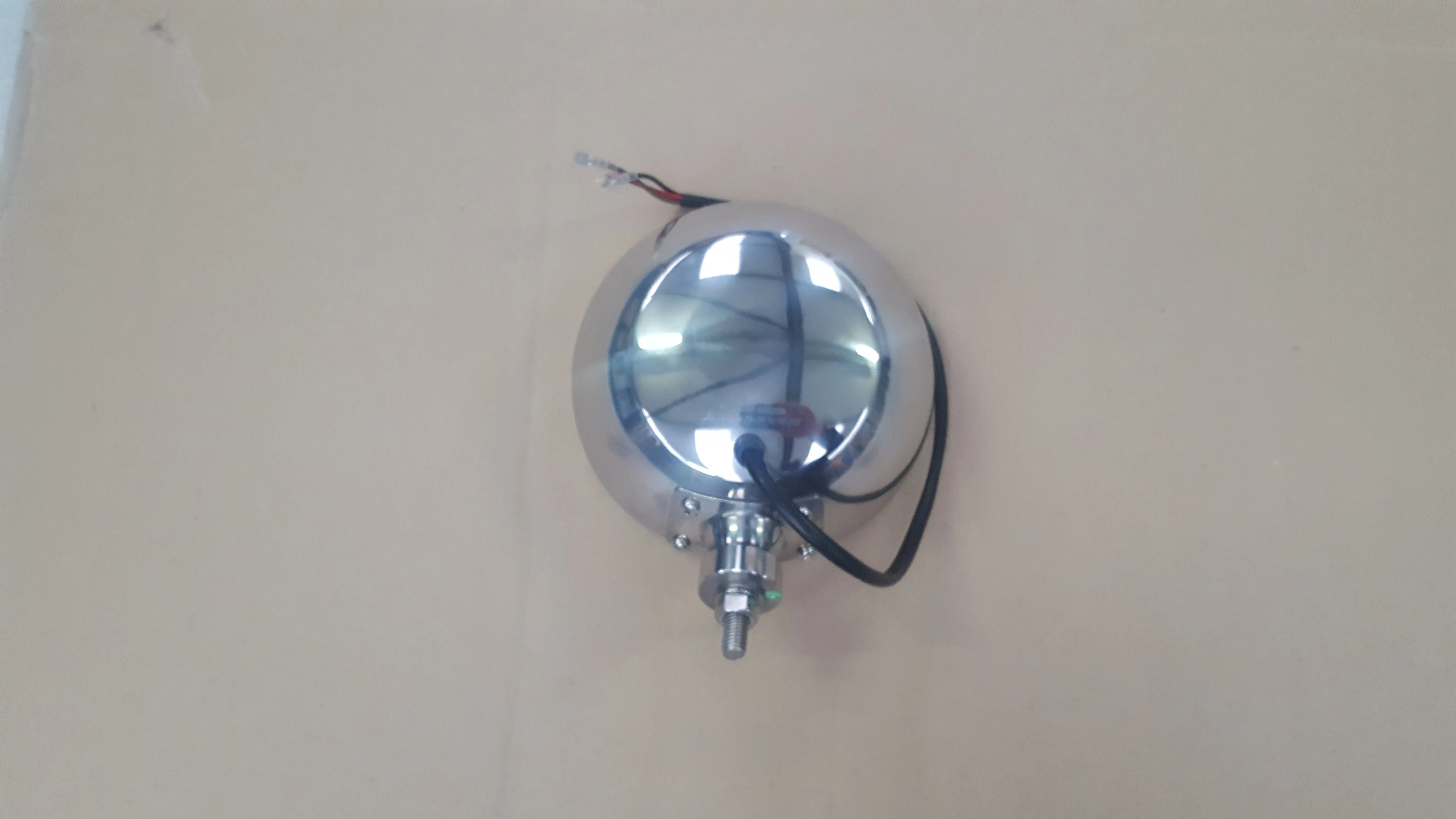 Stainless Steel Spot Lamp with LED Angel Eye Halo Ring / 12V