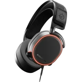SteelSeries Arctis Pro Wired Gaming Headset Headphones High Fidelity Black